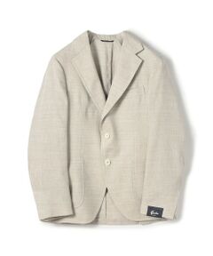 TOMORROWLAND / トゥモローランド テーラードジャケット | GABO リネンウール シングルブレステッド2Bジャケット