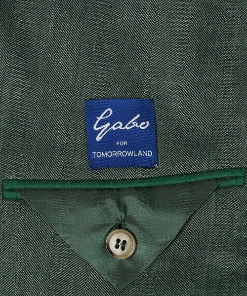 TOMORROWLAND / トゥモローランド テーラードジャケット | GABO リネンウール シングルブレステッド2Bジャケット | 詳細11