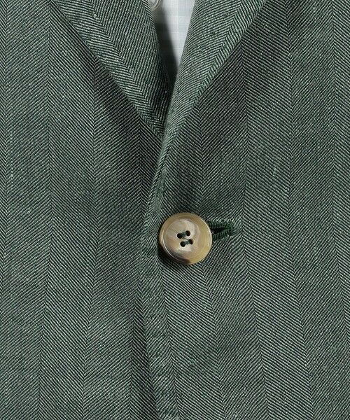 TOMORROWLAND / トゥモローランド テーラードジャケット | GABO リネンウール シングルブレステッド2Bジャケット | 詳細12