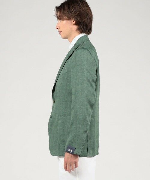 TOMORROWLAND / トゥモローランド テーラードジャケット | GABO リネンウール シングルブレステッド2Bジャケット | 詳細3