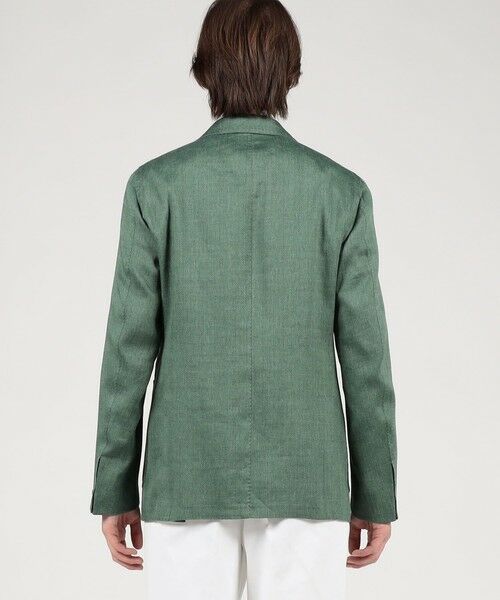 TOMORROWLAND / トゥモローランド テーラードジャケット | GABO リネンウール シングルブレステッド2Bジャケット | 詳細4