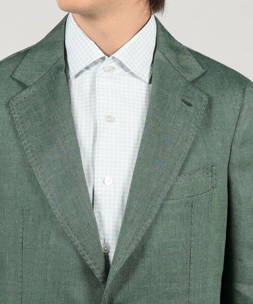 TOMORROWLAND / トゥモローランド テーラードジャケット | GABO リネンウール シングルブレステッド2Bジャケット | 詳細6