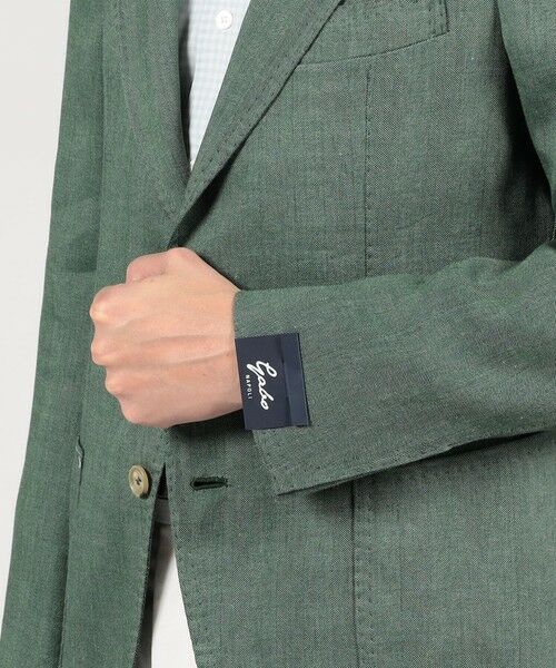 TOMORROWLAND / トゥモローランド テーラードジャケット | GABO リネンウール シングルブレステッド2Bジャケット | 詳細7