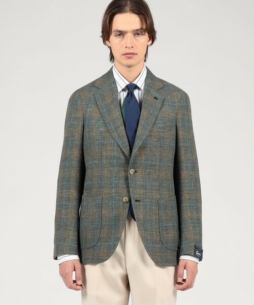 TOMORROWLAND / トゥモローランド テーラードジャケット | GABO ウールリネン シングルブレステッド2Bジャケット | 詳細2