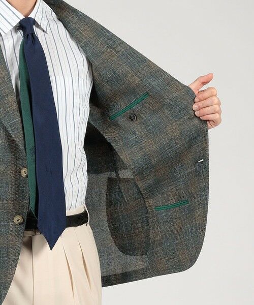 TOMORROWLAND / トゥモローランド テーラードジャケット | GABO ウールリネン シングルブレステッド2Bジャケット | 詳細5