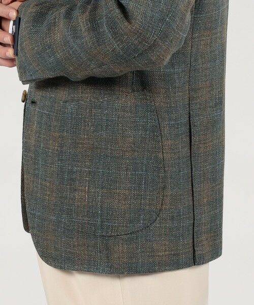 TOMORROWLAND / トゥモローランド テーラードジャケット | GABO ウールリネン シングルブレステッド2Bジャケット | 詳細8