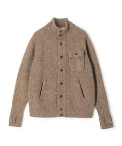 TOMORROWLAND / トゥモローランド ニット・セーター | ウールカシミヤシルク スタンドカラーニットブルゾン