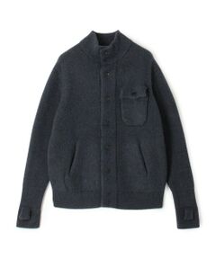 TOMORROWLAND / トゥモローランド ニット・セーター | ウールカシミヤシルク スタンドカラーニットブルゾン