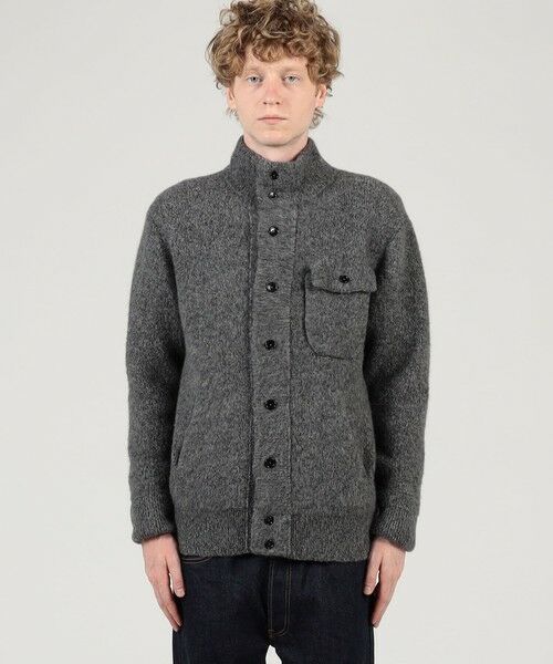 TOMORROWLAND / トゥモローランド ニット・セーター | ウールカシミヤシルク スタンドカラーニットブルゾン | 詳細2