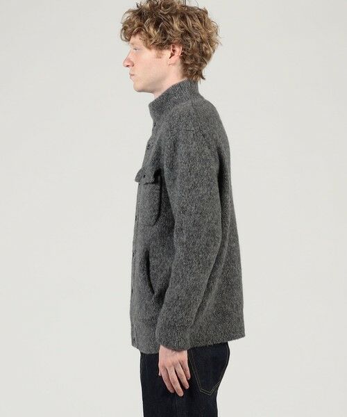 TOMORROWLAND / トゥモローランド ニット・セーター | ウールカシミヤシルク スタンドカラーニットブルゾン | 詳細3