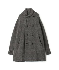 TOMORROWLAND / トゥモローランド ニット・セーター | ウールカシミヤシルク ダブルブレステッド ニットコート