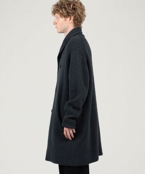 TOMORROWLAND / トゥモローランド ニット・セーター | ウールカシミヤシルク ダブルブレステッド ニットコート | 詳細3
