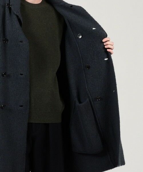 TOMORROWLAND / トゥモローランド ニット・セーター | ウールカシミヤシルク ダブルブレステッド ニットコート | 詳細5
