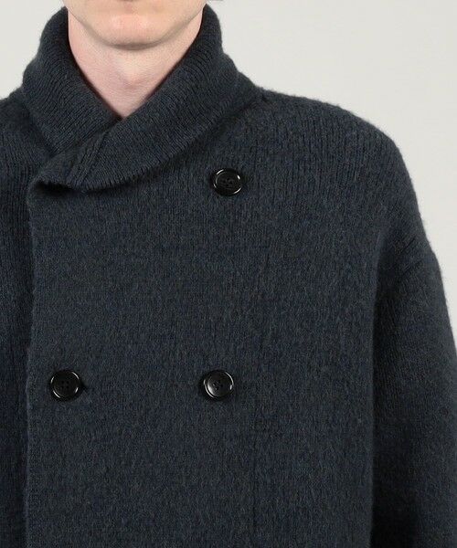 TOMORROWLAND / トゥモローランド ニット・セーター | ウールカシミヤシルク ダブルブレステッド ニットコート | 詳細7