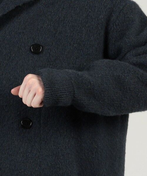 TOMORROWLAND / トゥモローランド ニット・セーター | ウールカシミヤシルク ダブルブレステッド ニットコート | 詳細8