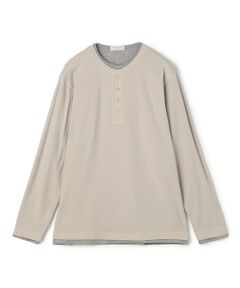 TOMORROWLAND / トゥモローランド カットソー | ストレッチ天竺 レイヤードカットソー