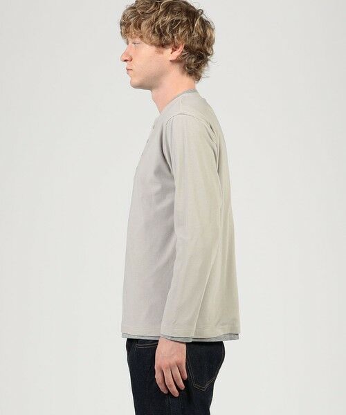 TOMORROWLAND / トゥモローランド カットソー | ストレッチ天竺 レイヤードカットソー | 詳細3