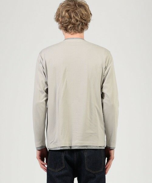 TOMORROWLAND / トゥモローランド カットソー | ストレッチ天竺 レイヤードカットソー | 詳細4