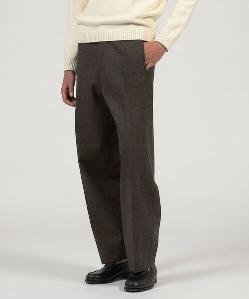 TOMORROWLAND / トゥモローランド その他パンツ | ウールメルトンストライプ ワイドパンツ | 詳細2