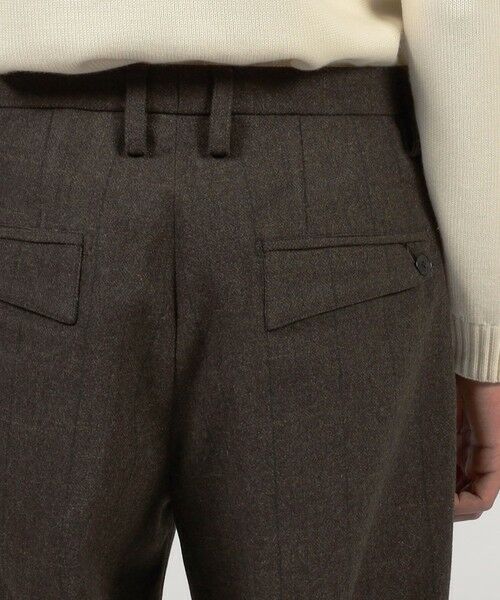 TOMORROWLAND / トゥモローランド その他パンツ | ウールメルトンストライプ ワイドパンツ | 詳細7