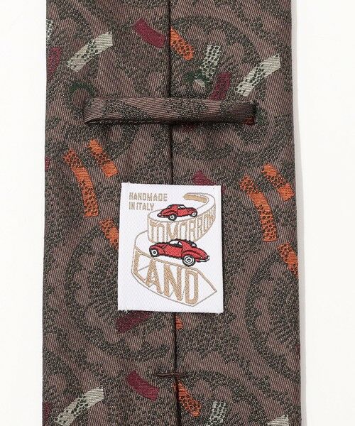 TOMORROWLAND / トゥモローランド ネクタイ | TOMORROWLAND MADE IN ITALY シルクジャガード 小紋柄ネクタイ | 詳細3