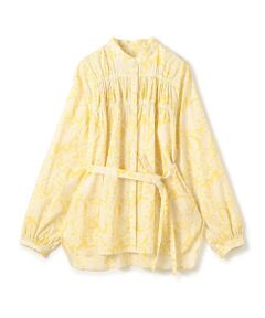 TOMORROWLAND / トゥモローランド シャツ・ブラウス | コットンローンプリント シャーリングチュニックブラウス