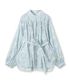 TOMORROWLAND / トゥモローランド シャツ・ブラウス | コットンローンプリント シャーリングチュニックブラウス