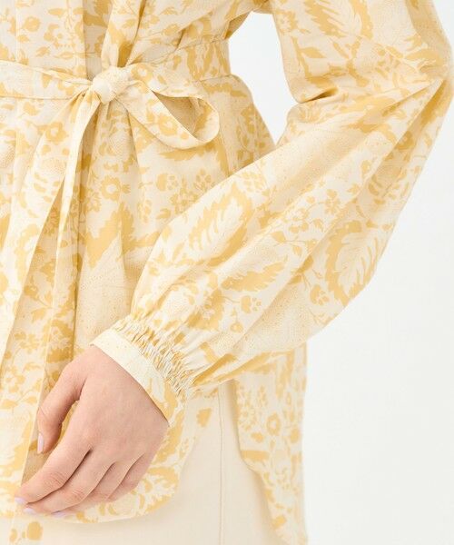 TOMORROWLAND / トゥモローランド シャツ・ブラウス | コットンローンプリント シャーリングチュニックブラウス | 詳細6