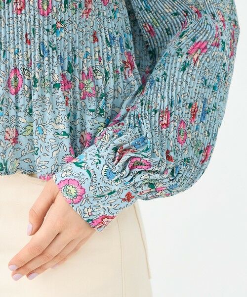TOMORROWLAND / トゥモローランド シャツ・ブラウス | ポリエステルプリーツ レギュラーカラーブラウス | 詳細6