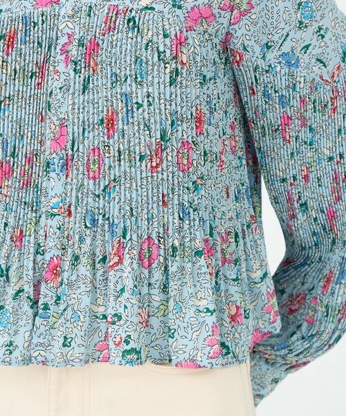 TOMORROWLAND / トゥモローランド シャツ・ブラウス | ポリエステルプリーツ レギュラーカラーブラウス | 詳細7