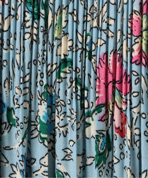 TOMORROWLAND / トゥモローランド ロング・マキシ丈ワンピース | ポリエステルプリーツ バンドカラーワンピース | 詳細8