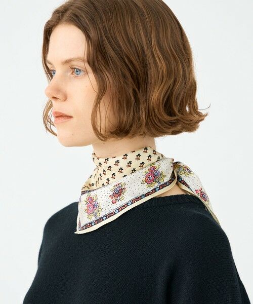 TOMORROWLAND / トゥモローランド バンダナ・スカーフ | SOULEIAO シルクプリント スカーフ | 詳細1