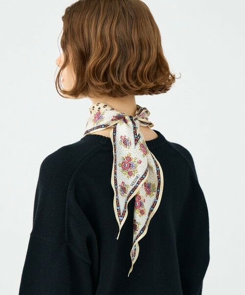 TOMORROWLAND / トゥモローランド バンダナ・スカーフ | SOULEIAO シルクプリント スカーフ | 詳細2