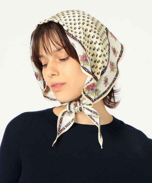 TOMORROWLAND / トゥモローランド バンダナ・スカーフ | SOULEIAO シルクプリント スカーフ | 詳細8