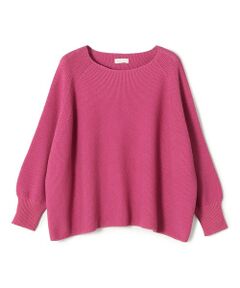 TOMORROWLAND / トゥモローランド ニット・セーター | モスステッチ ワイドプルオーバー