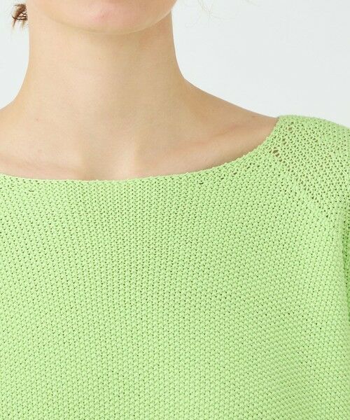 TOMORROWLAND / トゥモローランド ニット・セーター | モスステッチ ワイドプルオーバー | 詳細5