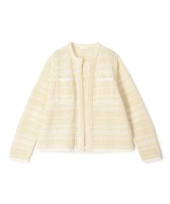 TOMORROWLAND / トゥモローランド カーディガン・ボレロ | 【WEB先行予約】ドライコットン クルーネックカーディガン