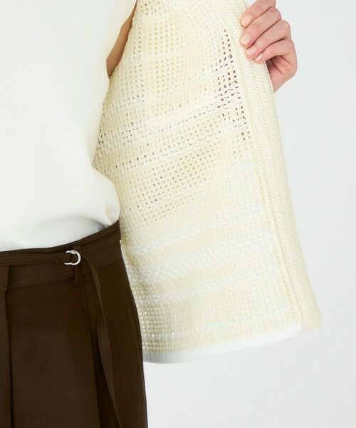 TOMORROWLAND / トゥモローランド カーディガン・ボレロ | 【WEB先行予約】ドライコットン クルーネックカーディガン | 詳細5