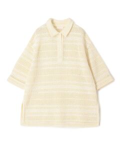 TOMORROWLAND / トゥモローランド ニット・セーター | 【WEB先行予約】ドライコットン ビッグポロプルオーバー