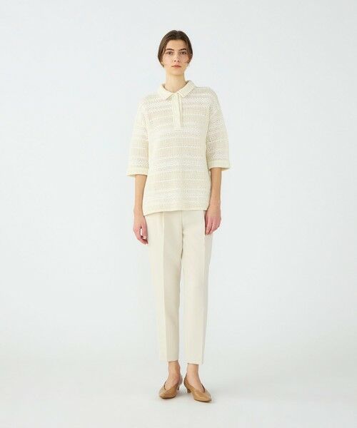 TOMORROWLAND / トゥモローランド ニット・セーター | 【WEB先行予約】ドライコットン ビッグポロプルオーバー | 詳細1