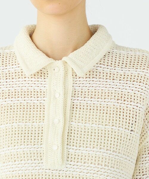 TOMORROWLAND / トゥモローランド ニット・セーター | 【WEB先行予約】ドライコットン ビッグポロプルオーバー | 詳細5