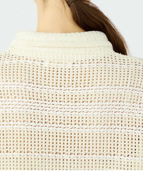 TOMORROWLAND / トゥモローランド ニット・セーター | 【WEB先行予約】ドライコットン ビッグポロプルオーバー | 詳細6