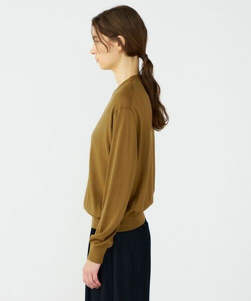 TOMORROWLAND / トゥモローランド ニット・セーター | 【WEB先行予約】エヴァーシルク クルーネックプルオーバー | 詳細3