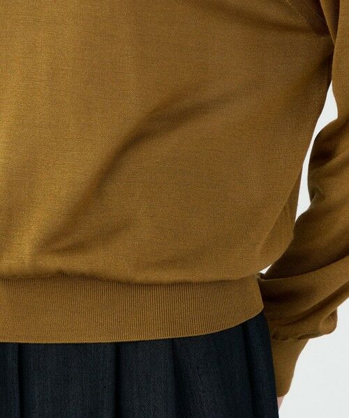 TOMORROWLAND / トゥモローランド ニット・セーター | 【WEB先行予約】エヴァーシルク クルーネックプルオーバー | 詳細8