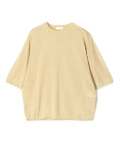 TOMORROWLAND / トゥモローランド ニット・セーター | 【WEB先行予約】エヴァーシルク ハーフスリーブプルオーバー