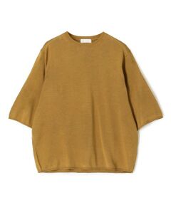 TOMORROWLAND / トゥモローランド ニット・セーター | 【WEB先行予約】エヴァーシルク ハーフスリーブプルオーバー