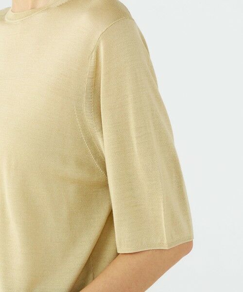 TOMORROWLAND / トゥモローランド ニット・セーター | 【WEB先行予約】エヴァーシルク ハーフスリーブプルオーバー | 詳細7