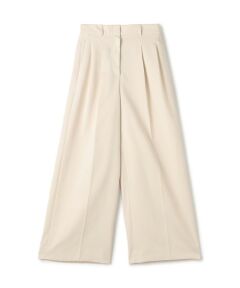 TOMORROWLAND / トゥモローランド その他パンツ | コットンライクサテン 2タックワイドパンツ