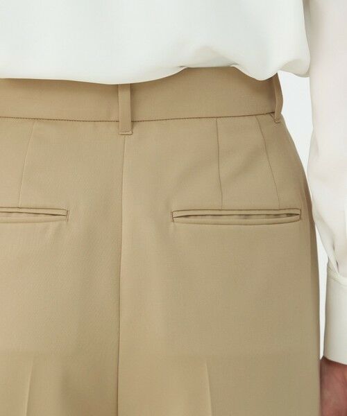 TOMORROWLAND / トゥモローランド その他パンツ | コットンライクサテン 2タックワイドパンツ | 詳細5