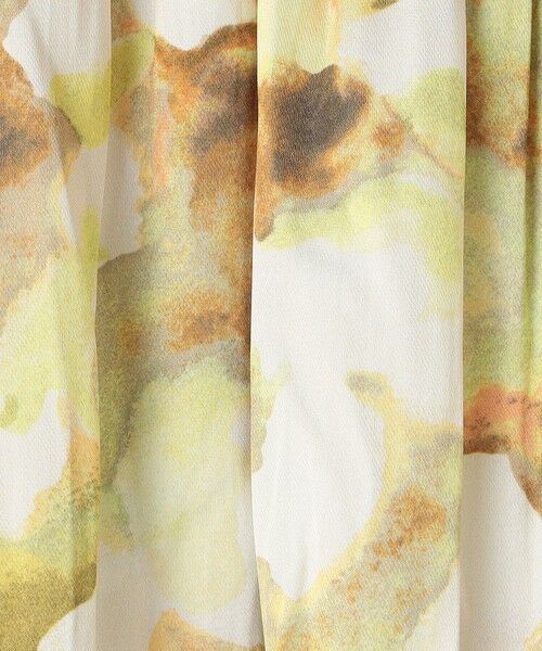 TOMORROWLAND / トゥモローランド ミニ・ひざ丈スカート | ミスティーフラワープリント ボリュームギャザースカート | 詳細12